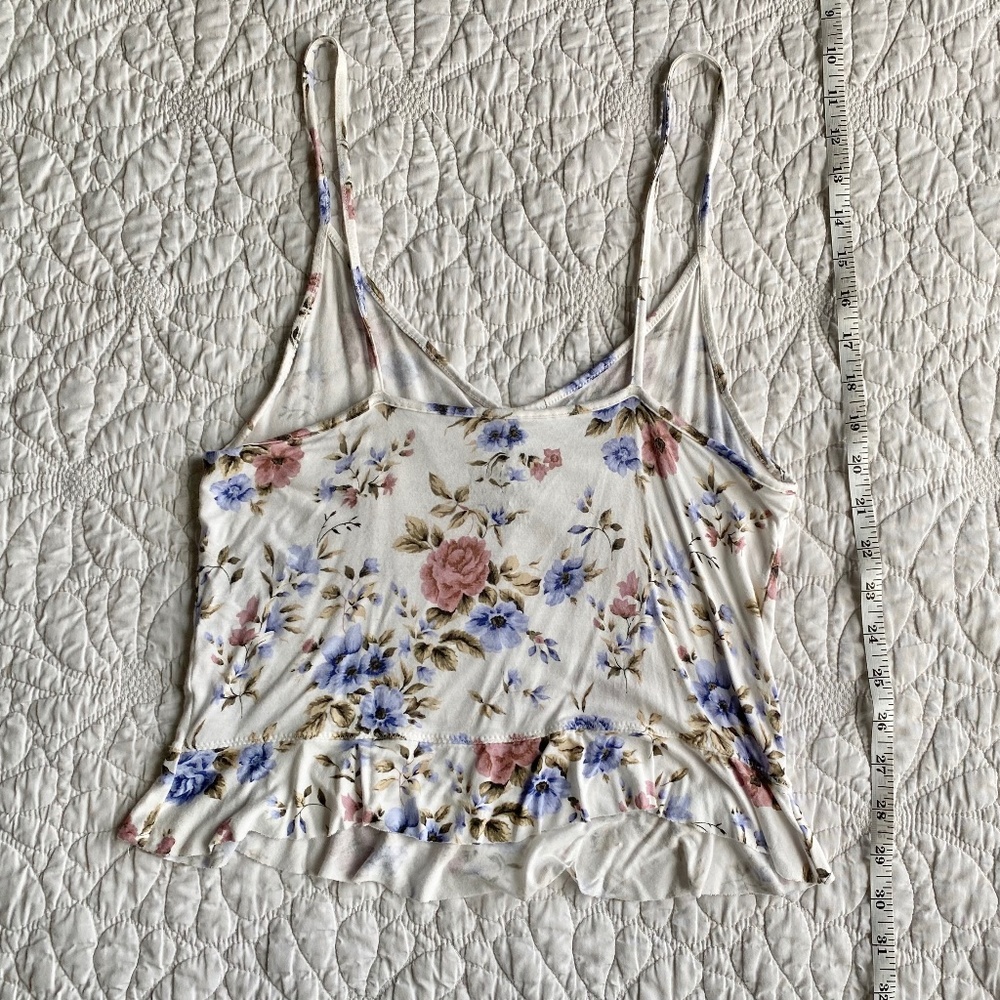 American Eagle Soft & Sexy Floral Tank - Picture 3 of 4